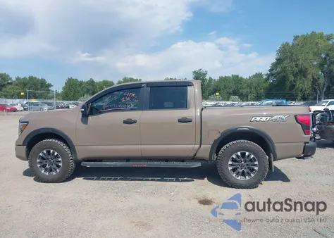 2021 Nissan Titan Pro-4X 4X4 из США, поврежденный, VIN 1N6AA1ED0MN536715